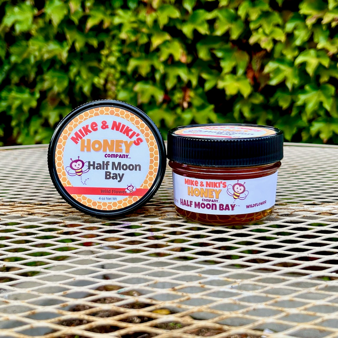 Half Moon Bay Wildflower Honey Extra-Large Scoopable Glass